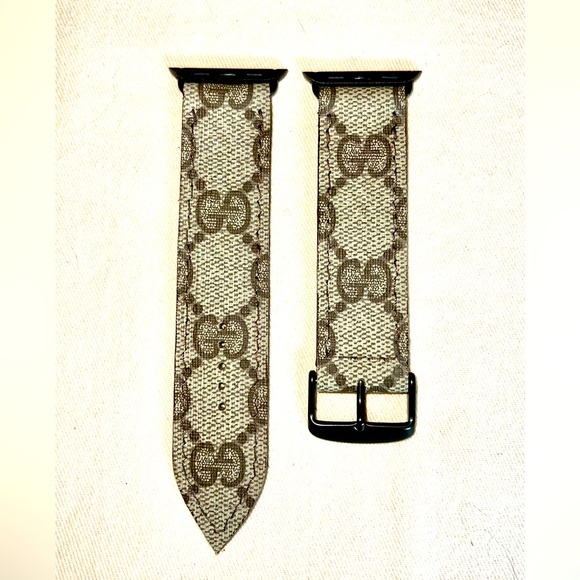 💗 Gucci upcycled Apple Watch band Handmade - Picture 7 of 15